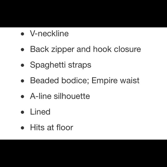 GUC Adrianna Papell Beaded Chiffon gown size 12. - Picture 5 of 5